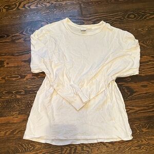 Aritzia TNA white long sleeve